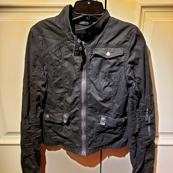 Only Black Utility Jacket - Picture 1 of 3